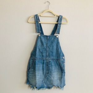 🆕 NWT Free People Distressed Overall Dress